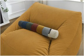 Żółty sztruksowy worek do siedzenia Lilibet – Bobochic Paris