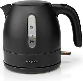 Elektryczny czajnik Nedis 1L czarny