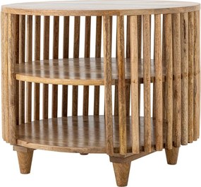 Okrągły stolik z litego drewna mango w naturalnym kolorze ø 60 cm Sali – Bloomingville