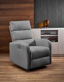 Fotel masujący i rozkładany elektrycznie Carinio Halmar