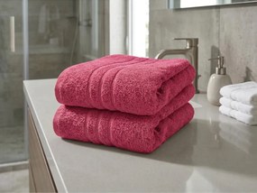 Ręcznik Classic 50 x 100 cm purpurowy, 100% bawełna