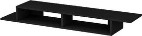Półka ścienna pod telewizor ARTEMİS-Czarny,149x16x29