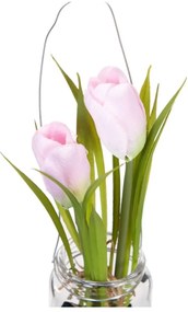 Sztuczny kwiat (wysokość 18 cm) Tulip – Ixia