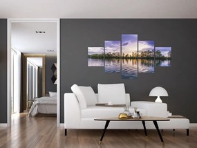 Obraz jeziora (125x70 cm)