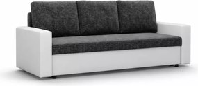 Kanapa rozkładana Landi z pojemnikiem na pościel – nowoczesna sofa 3-osobowa, funkcja spania