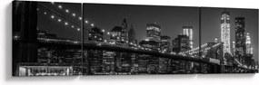 Obraz mostu Brooklyn Bridge w Nowym Jorku (170x50 cm)
