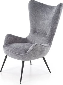 Nowoczesny szary fotel S1-K81