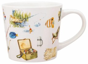 Altom Kubek porcelanowy Rybak, 400  ml