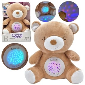 Woopie baby przytulanka usypiacz projektor 2w1 miś - 10 kołysanek