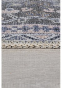 Zielony dywan z mieszanki włókien z recyklingu odpowiedni do prania 80x150 cm Windsor – Flair Rugs
