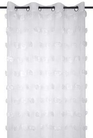 Firana POMPINOU pompony, 135 x 260 cm