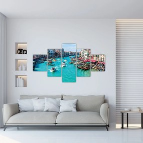 Obraz  - Canal Grande, Wenecja, Włochy (125x70 cm)