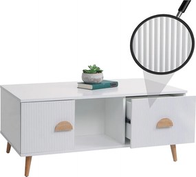 Stolik kawowy MCW-N89, biały