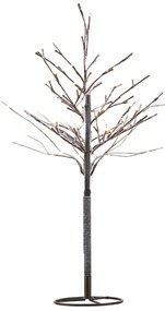 Brązowa zewnętrzna dekoracja świetlna ø 30 cm Alex – Sirius