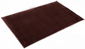Dywan pluszowy Catwalk brązowy 80 cm x 150 cm