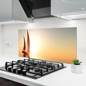 Panel nad blat kuchenny Rejs o Zachodzie Słońca