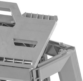 Keeeper Składane krzesełko ogrodowe Tom Nordic Grey