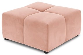 Różowy moduł aksamitnej sofy Rome Velvet – Cosmopolitan Design