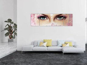 Obraz - Urocze oczy (170x50 cm)