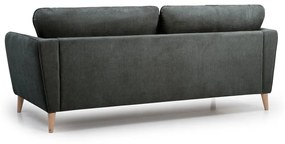 Antracytowoszara sofa Scandic Oslo, 206 cm