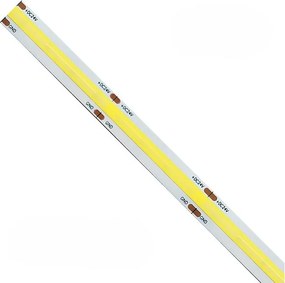 Taśma LED COB 15W/MT 24V jednokolorowa, rolka 5m, żółta