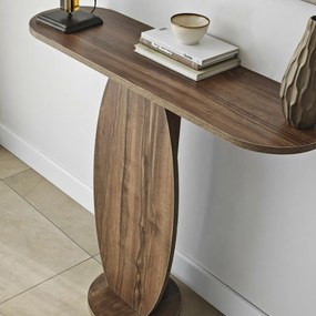 Stolik do odkładania Ellittica Walnut