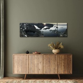 Obraz - Norweskie góry (170x50 cm)