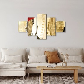 Obraz - Wspomnienia z Paryża (125x70 cm)
