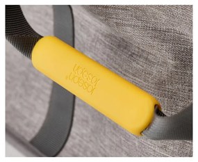 Szary tekstylny składany kosz na pranie 55 l Hold-All Max – Joseph Joseph