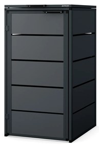 Zabudowa śmietnikowa 120L jednokomorowa, antracyt