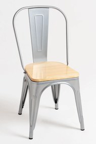 Krzeso z naturalnego drewna Torix