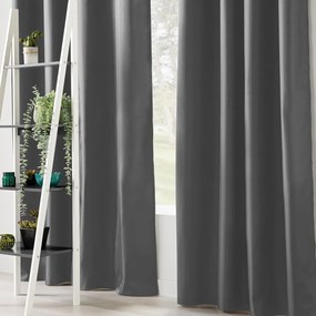 Antracytowa zasłona termiczna 140x260 cm Icemount – douceur d'intérieur
