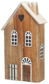 Dekoracja Snow House 25cm natural
