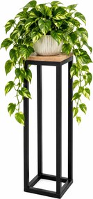 Industrialny metalowy stojak na kwiaty 60 cm F1-G80