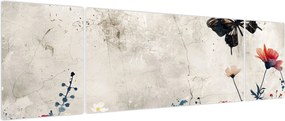 Obraz - Łąka w betonie (170x50 cm)