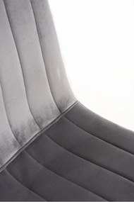 Zestaw 4 Krzese Liny Aksamitne