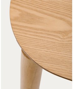 Stół w dekorze jesionu 100x100 cm Indara – Kave Home