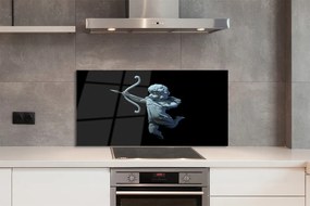 Szklany Panel Anioł Amor z Łukiem