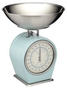 Niebieska waga kuchenna Kitchen Craft Living Nostalgia, nośność 4 kg