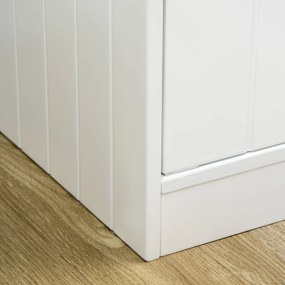 PawHut Stacja karmienia z 2 miskami ze stali nierdzewnej