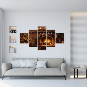 Obraz - Świąteczna atmosfera (125x70 cm)