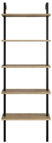 Regał Piante Black and Walnut