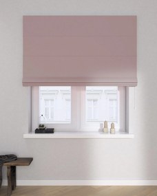 Roleta rzymska Capri kolor różowy tkanina zaciemniająca