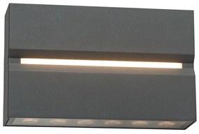 Zambelis E272 - LED Kinkiet zewnętrzny LED/15W/230V IP54 antracyt