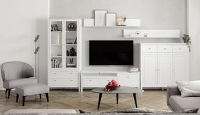 Zestaw białych mebli do pokoju Gigi 4X