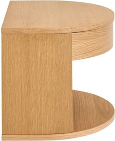 Szafka nocna w dekorze dębu w jasnym naturalnym kolorze Paron – Actona