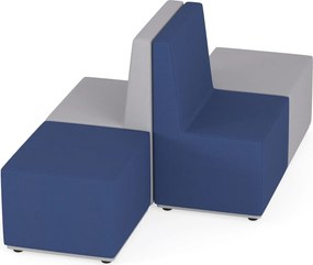 Siedziska piankowe do przedszkoli i sal sensorycznych - zestaw Tobo Junior 11