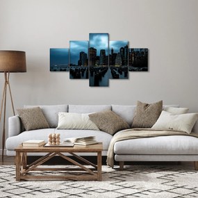 Obraz  - Widok na drapacze chmur Nowego Jorku (125x70 cm)