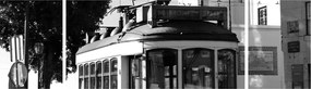 Obraz - Tramwaj (170x50 cm)