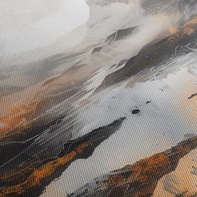Obraz - Malowanie górskich krajobrazów (70x50 cm)